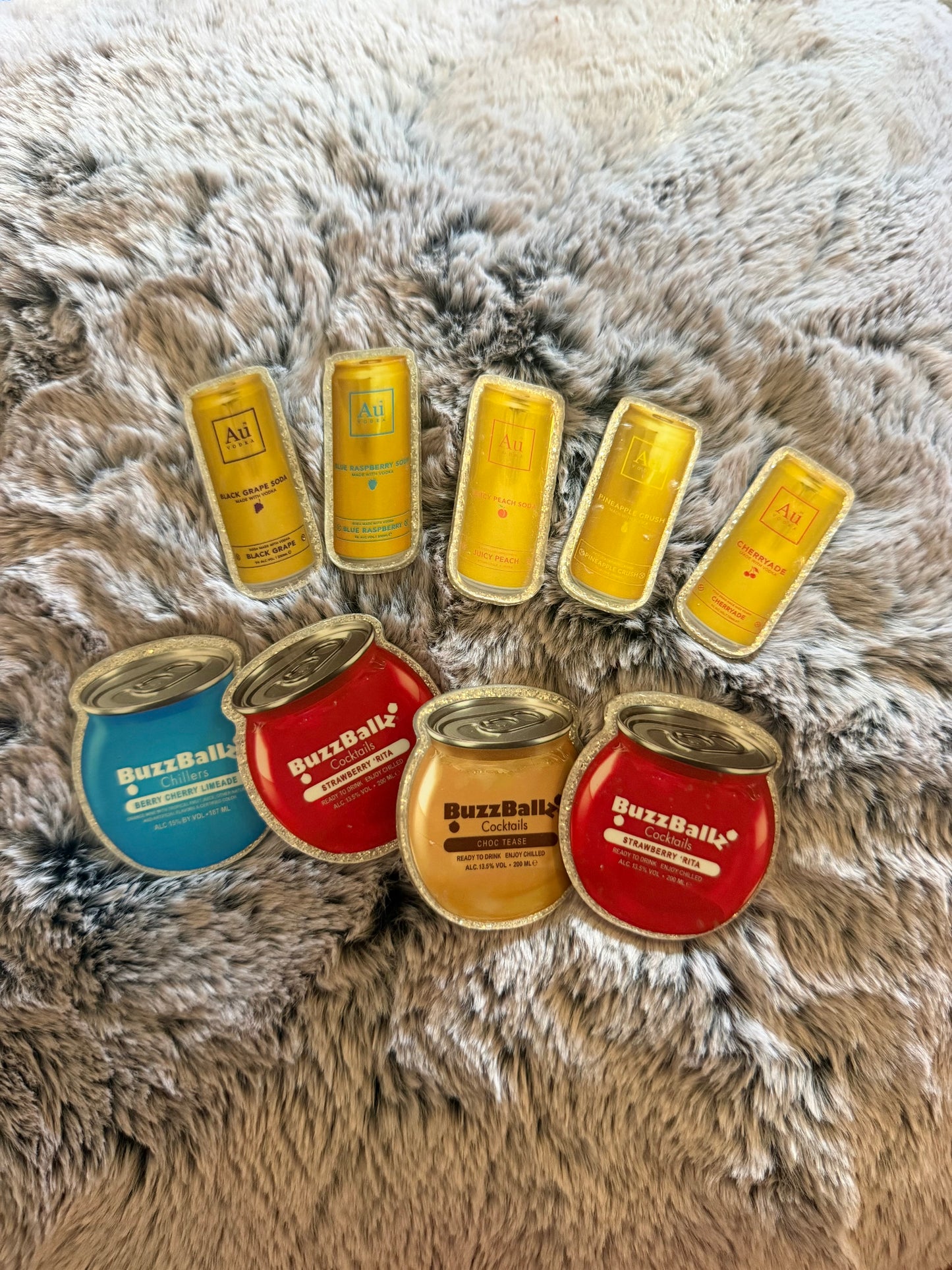 Alcohol acrylics for ice lids